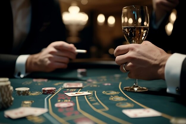 Live casino table with professional dealers and multiple camera angles
